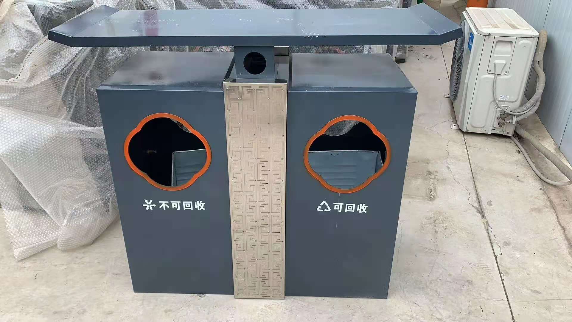 在购买的这批垃圾桶解决了澄城县的难题